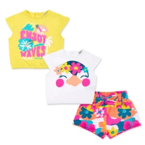 2 CAMISETAS Y SHORT PUNTO LAGUNA BEACH 4A