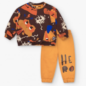 SUDADERA Y PANTALÓN FELPA SUPER NATURAL 4A